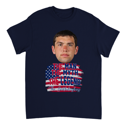 The Man, The Myth, The Birthday Legend - Happy Holidays USA
