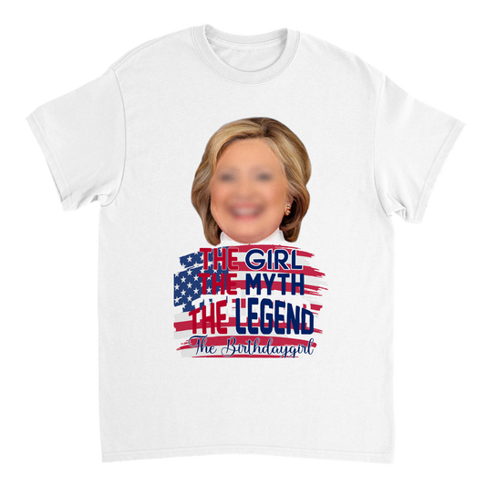 The Girl, The Myth, The Legend Birthday - Happy Holidays USA