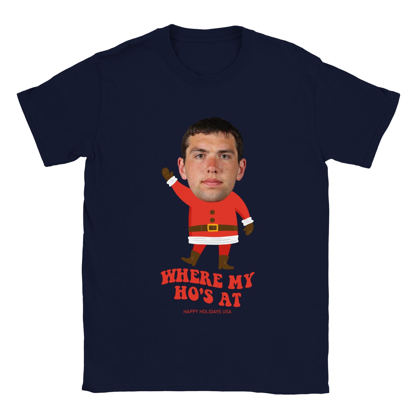 Where My Ho's At - Christmas Tee