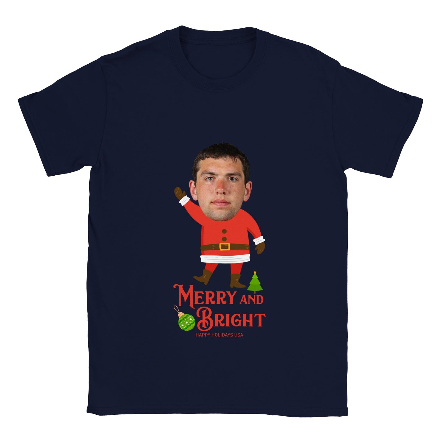 Merry & Bright - Christmas Tee