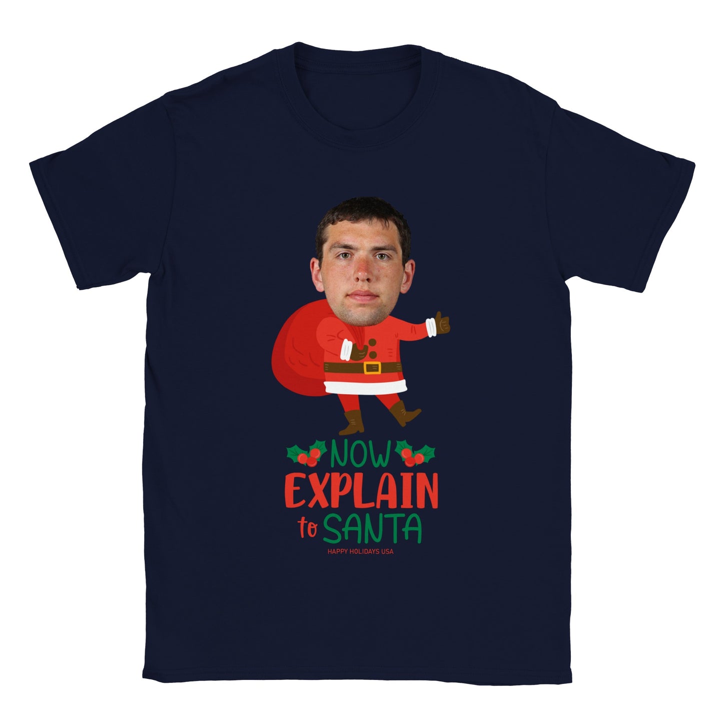 Explain To Santa - Christmas Tee