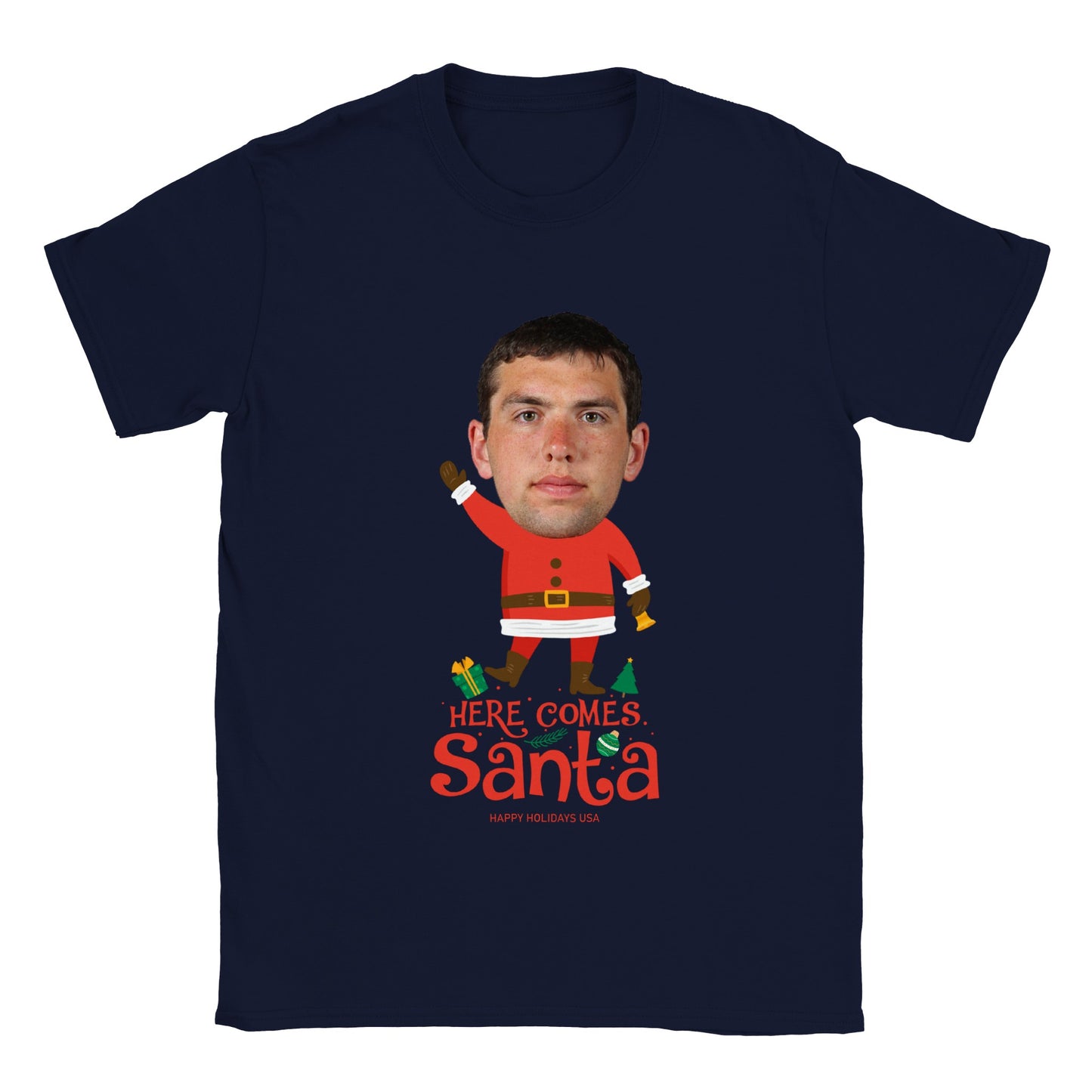 Here Comes Santa - Christmas Tee