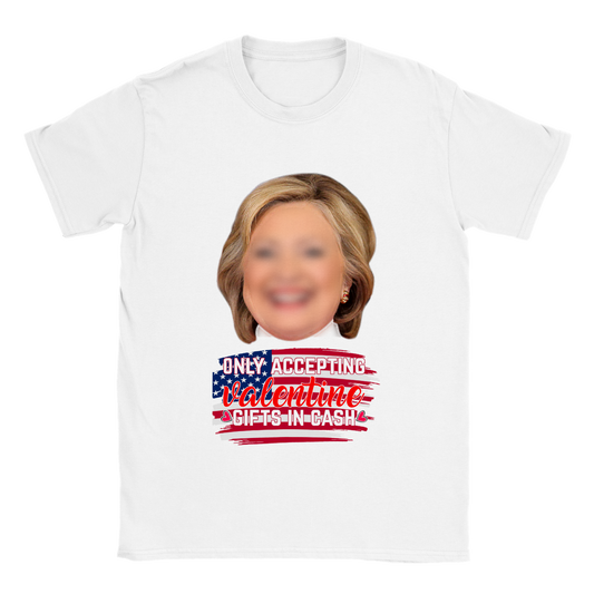 Only Accepting Apologies in Cash - Valentine T-Shirt  - Happy Valentine