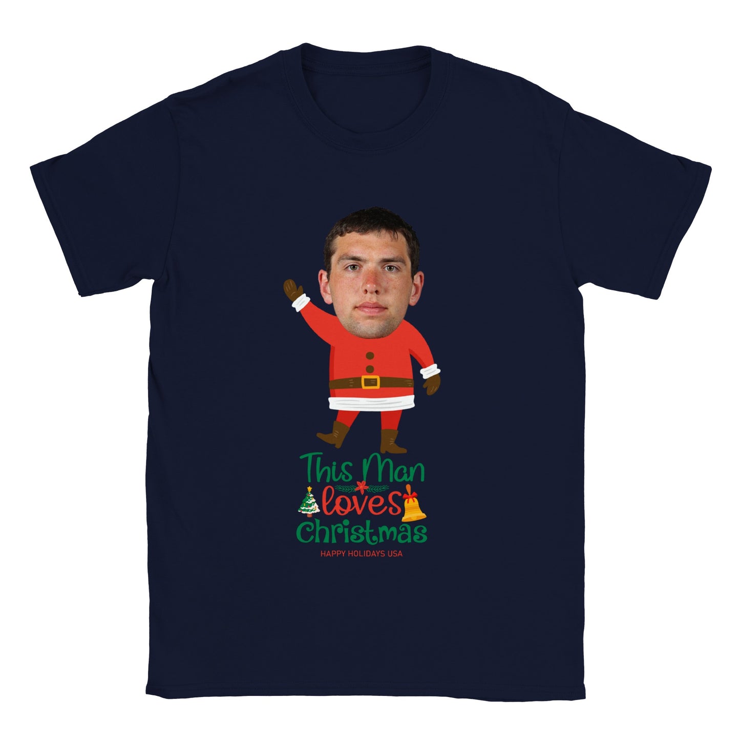 This Man Loves Christmas - Christmas Tee