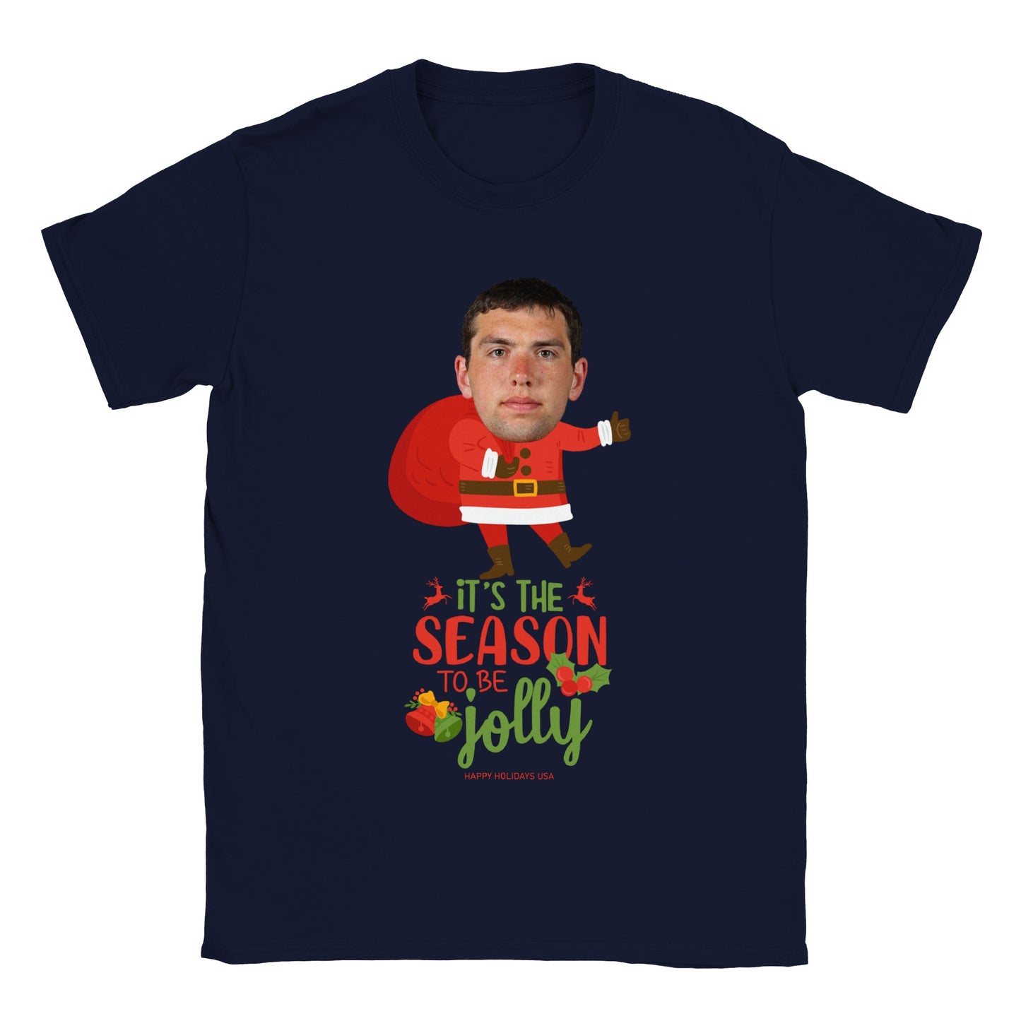 It's The Season To Be Jolly - Christmas Tee