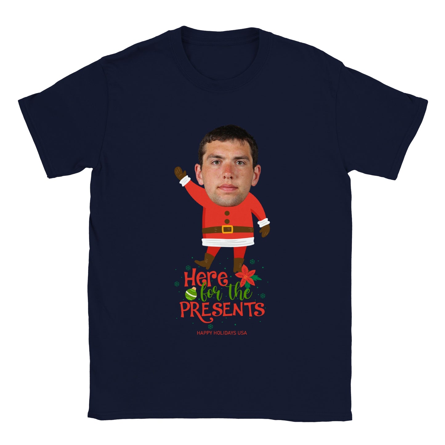 Here For The Presents - Christmas Tee